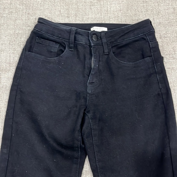 Women’s Black High Waisted Jeans - Picture 2 of 5